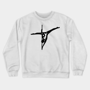 Aerialist Pole Dancer Splits Ayesha Crewneck Sweatshirt